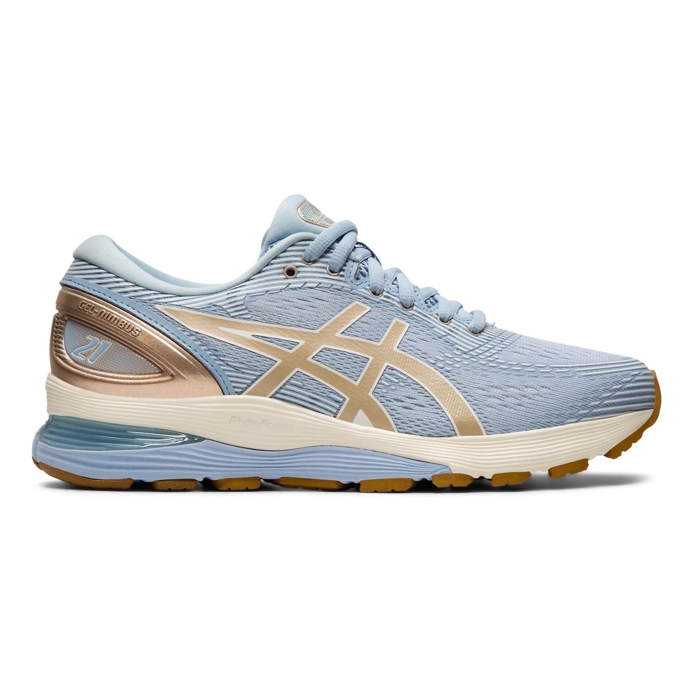 asics gel nimbus 10 femme or