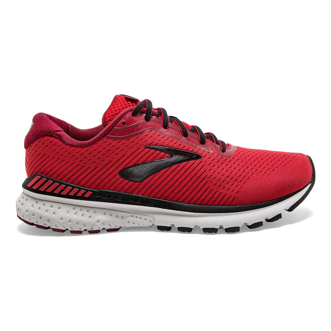 brooks shoes red