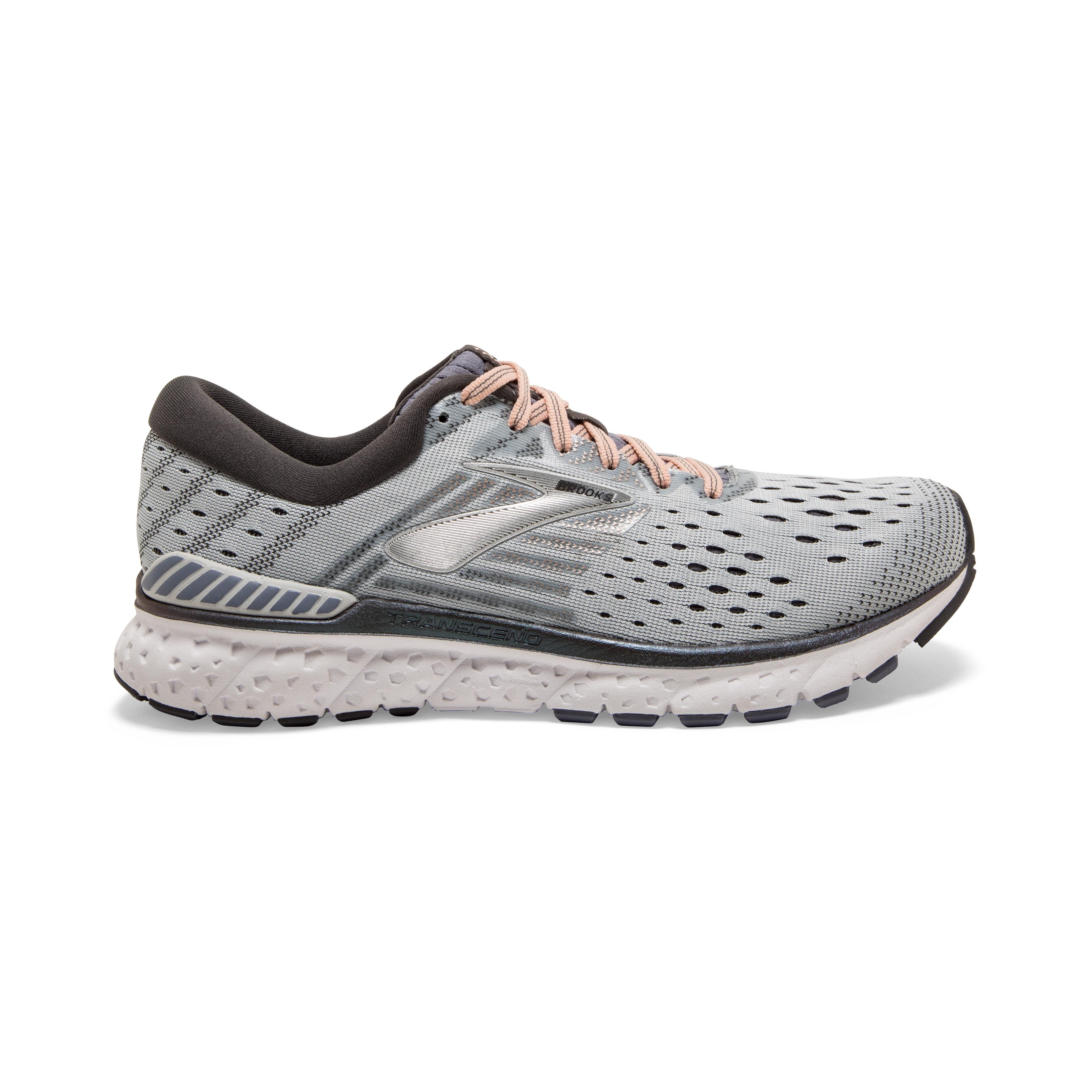 brooks transcend 1 grey