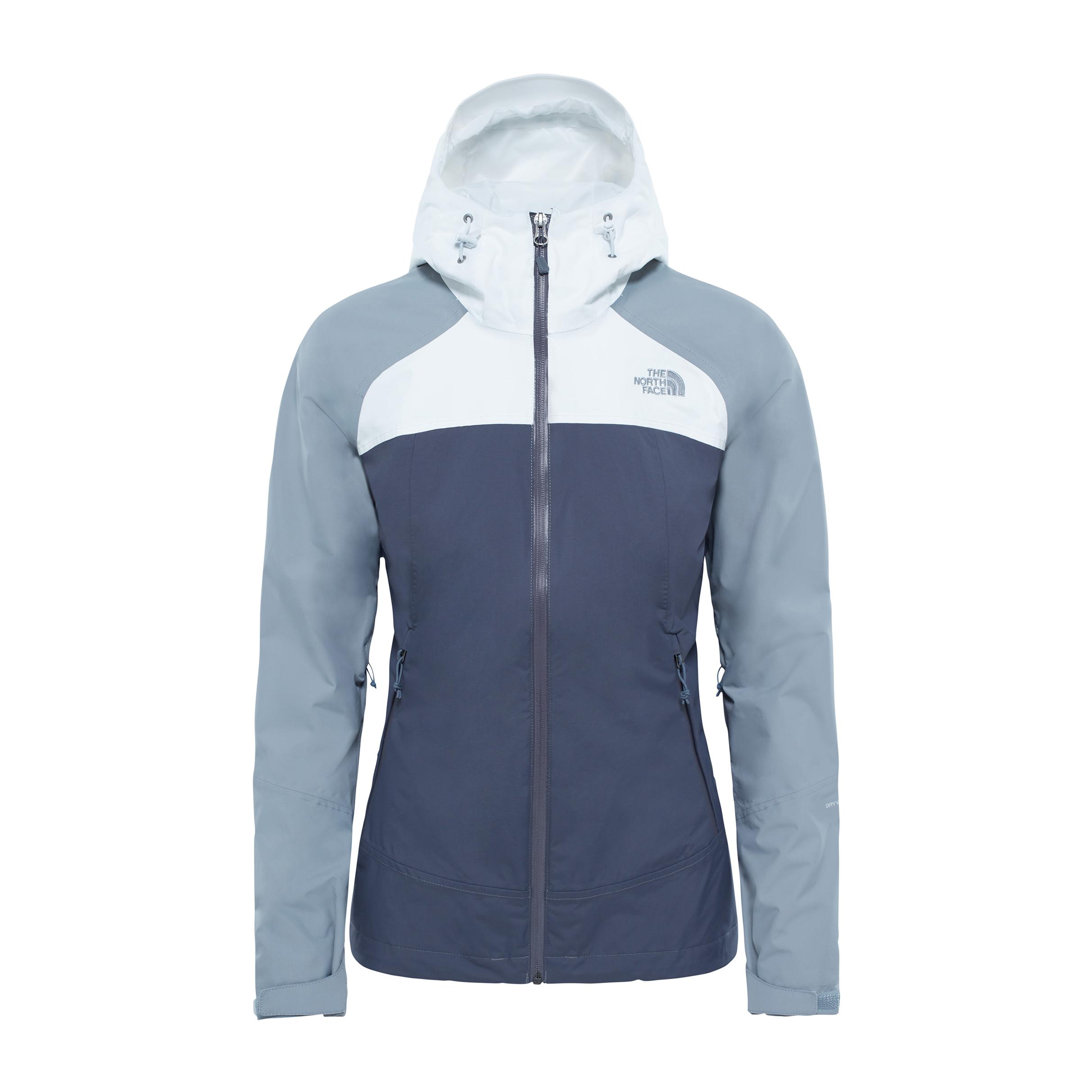 north face stratos jacket blue