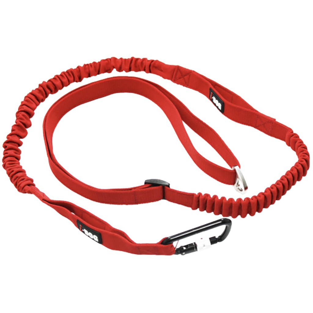 Cordino da trazione I-Dog Canicross Comfort Trek Rosso