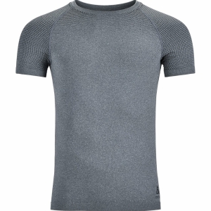 Odlo T-Shirt Manches Courtes Performance Light E Masculino Cinzento