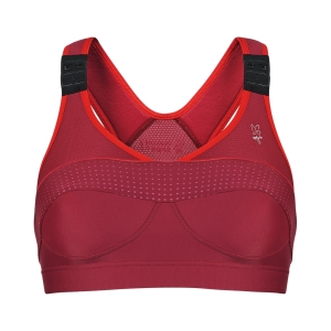 Thuasne Brassière Top Strap X-Back Vrouw Rood
