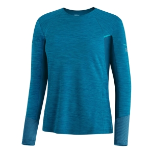 Gore Wear Vivid T-Shirt Long Sleeve Femminile Blu