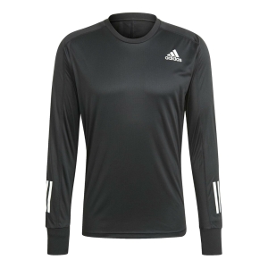 Adidas Own The Run Long Sleeve T-Shirt Mannen Zwart