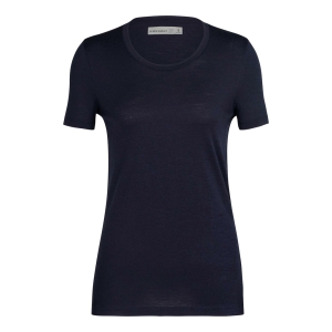 Icebreaker Tech Lite II Short Sleeve Shirt Femenino Negro