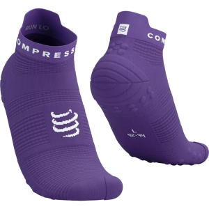 Compressport Pro Racing Socks V4.0 Run Low Violeta