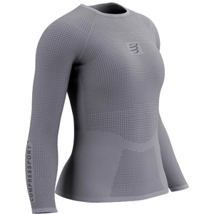 Compressport On/Off Base Layer Long Sleeve Top Vrouw Grijs