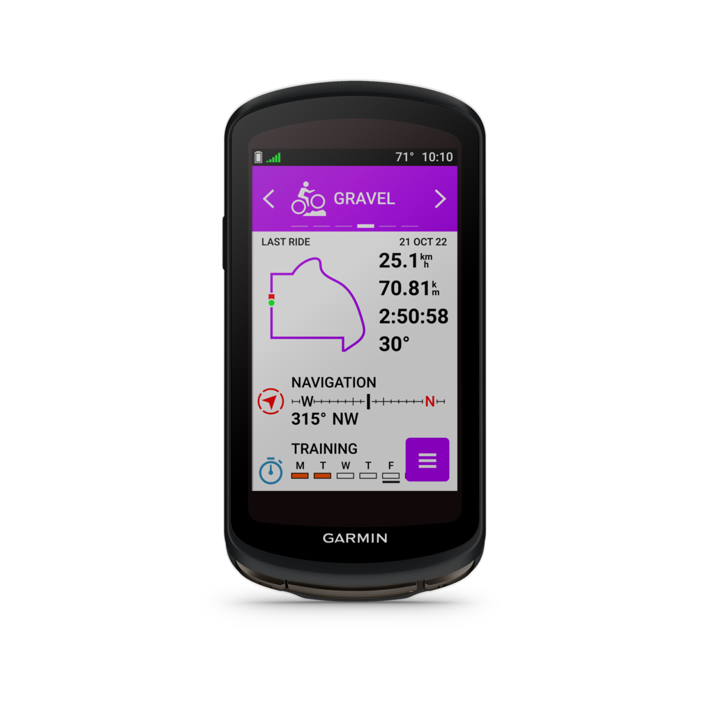 Pack Compteur GPS Garmin Edge 1030 Plus + Ceinture