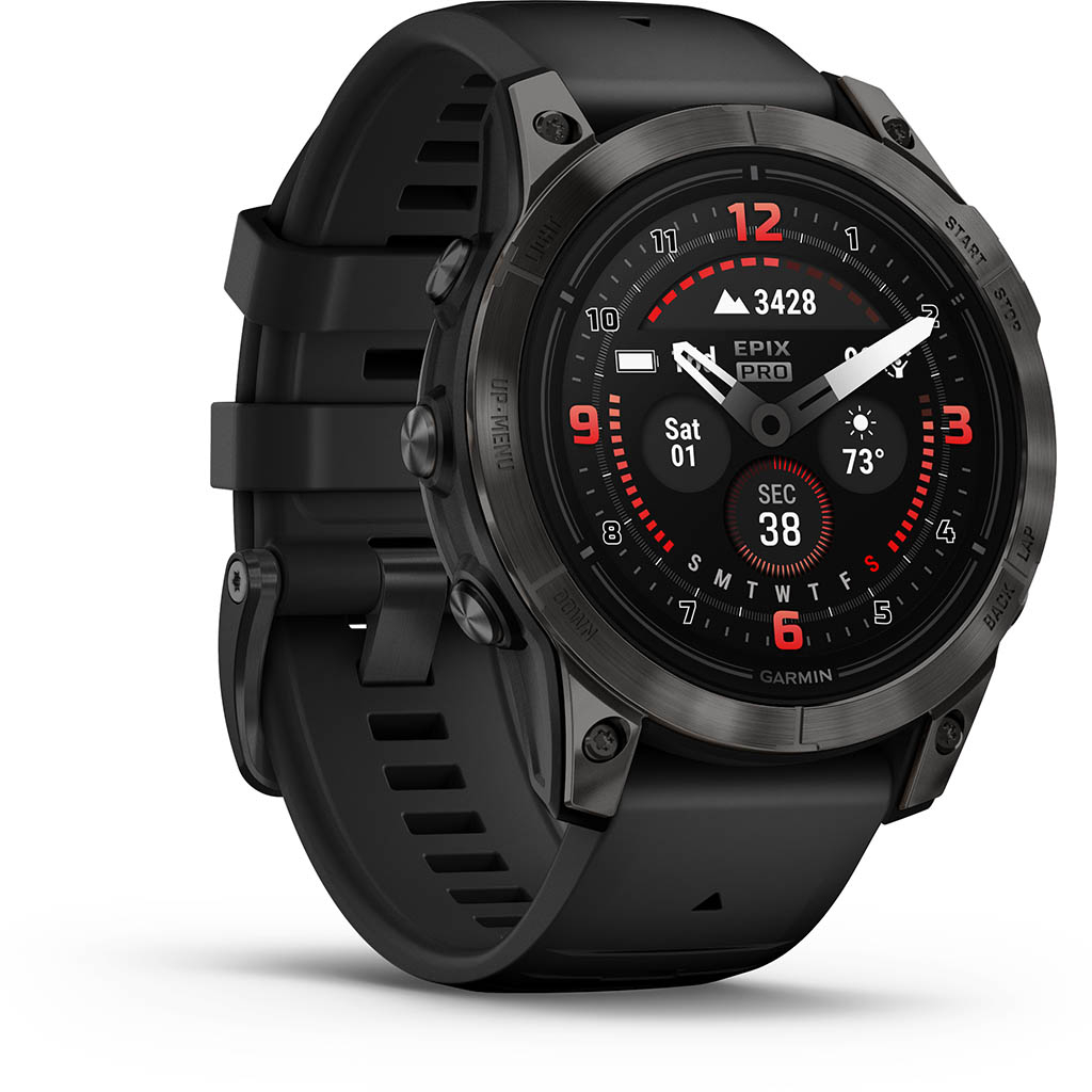 Garmin epix™  Montre multisports connectée avec écran AMOLED