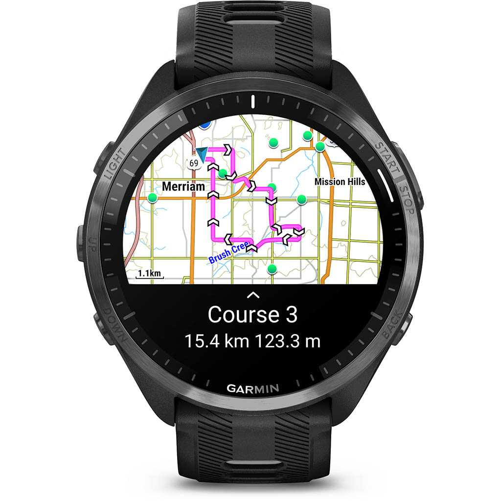Montre GPS Garmin Forerunner 965 Noir