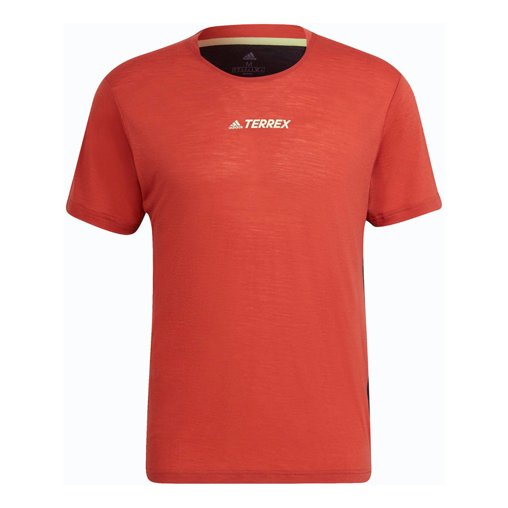 Adidas Agravic Pro Wl T Shirt Rouge Lepape