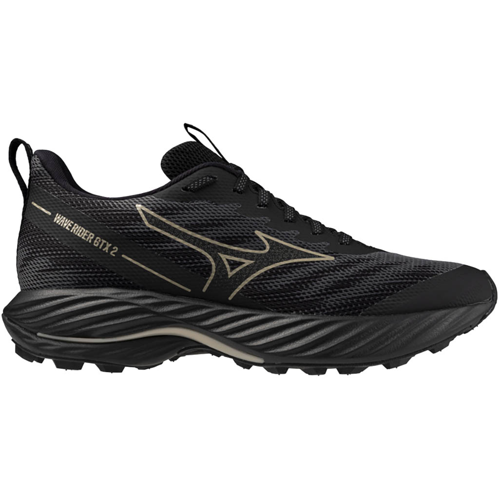 Mizuno Wave Rider Gtx 2 Femme Noir