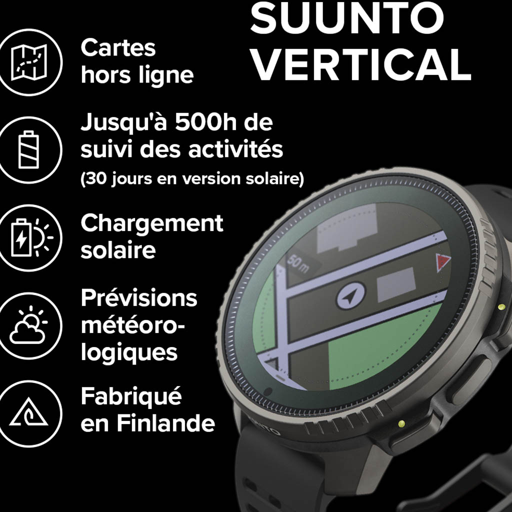 Suunto Vertical - Negro - Smartwatch